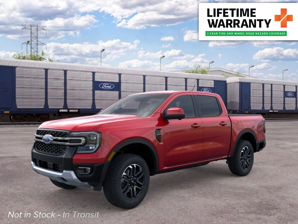New 2026 Ruby Red Metallic Tinted Clearcoat Ford Lariat® image 1