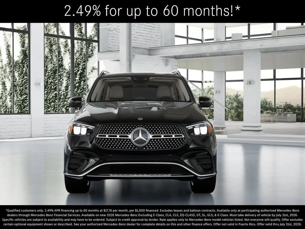 New 2026 Obsidian Black Metallic Mercedes-Benz GLE 450 image 49