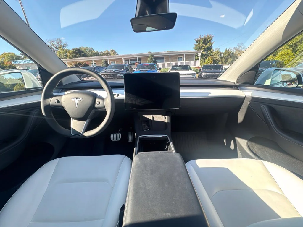 Used 2022 White Tesla Performance image 14