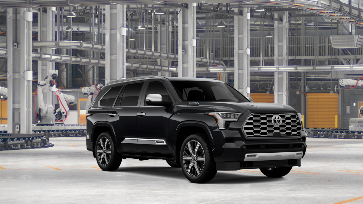New 2026 Midnight Black Metallic Toyota Capstone image 15