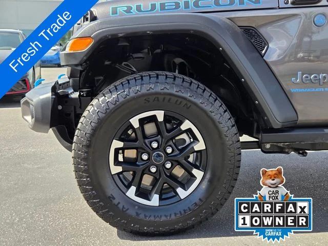 Used 2024 Gray Jeep Rubicon 4xe image 9