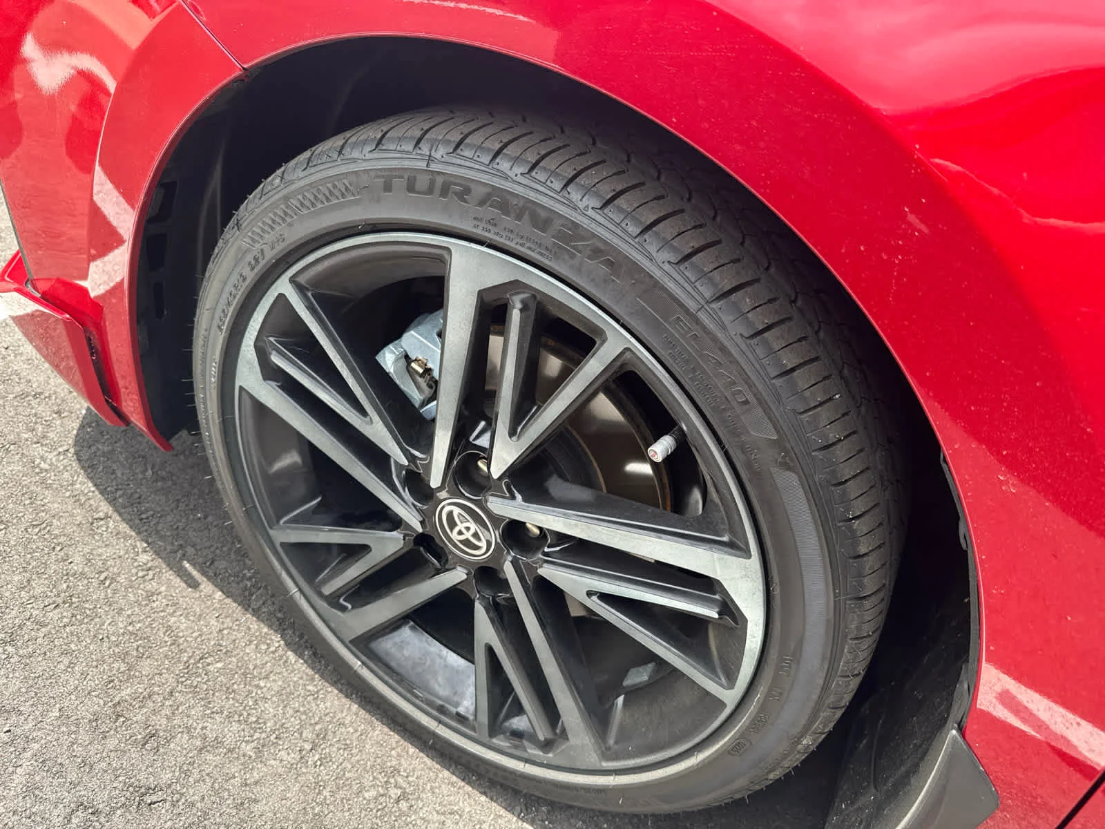 Certified Used 2025 Supersonic Red Toyota XSE image 6