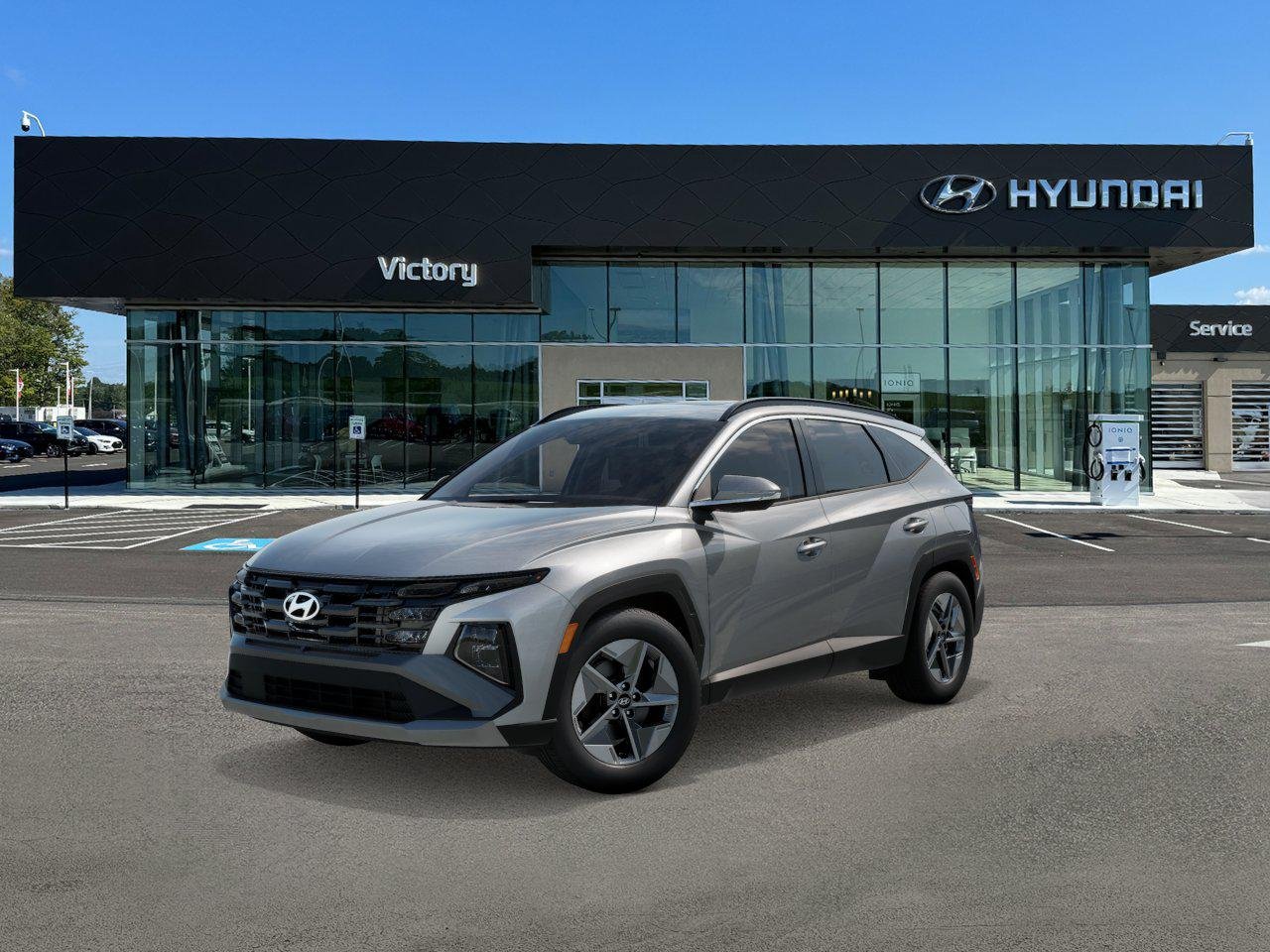 New 2026 Shimmering Silver Hyundai SEL Premium image 1