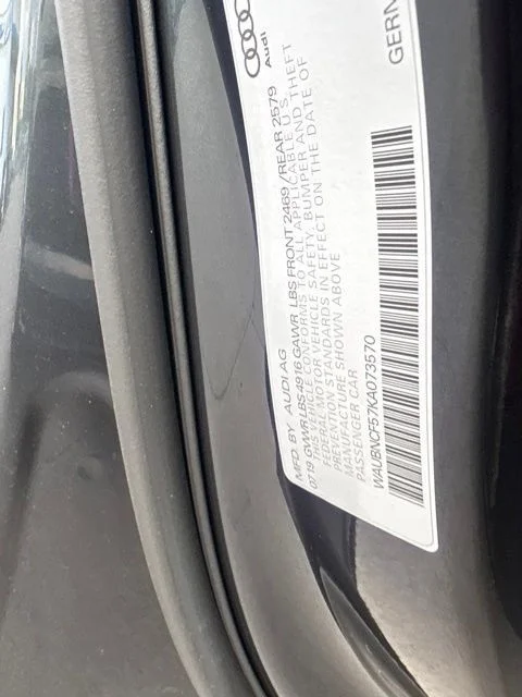 Used 2019 Gray Metallic Audi Premium Plus image 13