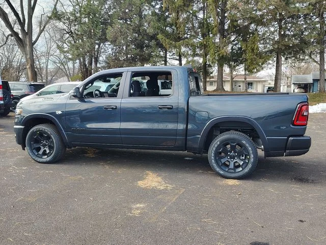 New 2026 Forged Blue Metallic Exterior Paint RAM Big Horn/Lone Star image 7