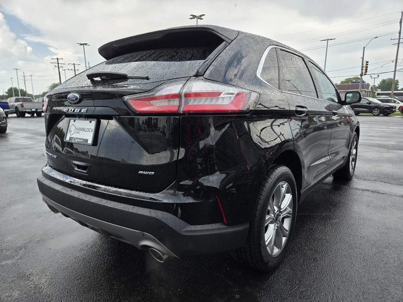 Used 2023 Agate Black Ford Titanium image 43