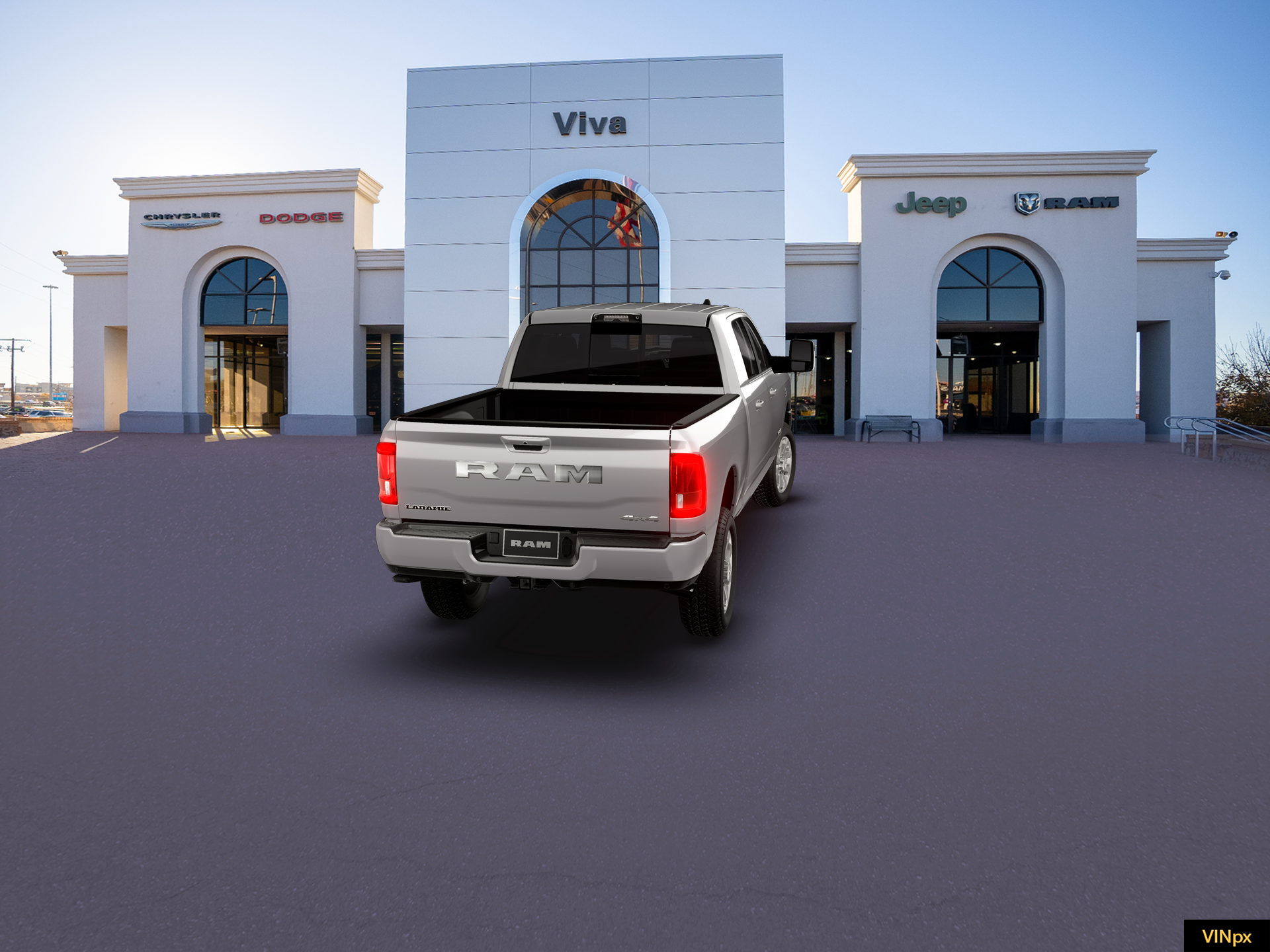 New 2026 Silver-Zynith Exterior Paint RAM LARAMIE image 19