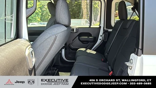 New 2026 Bright White Clear-Coat Exterior Paint Jeep Sport S image 22