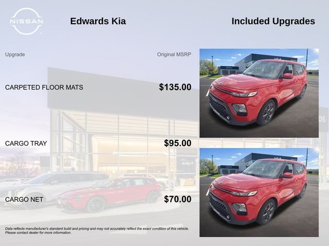 Used 2021 Red Kia EX image 7