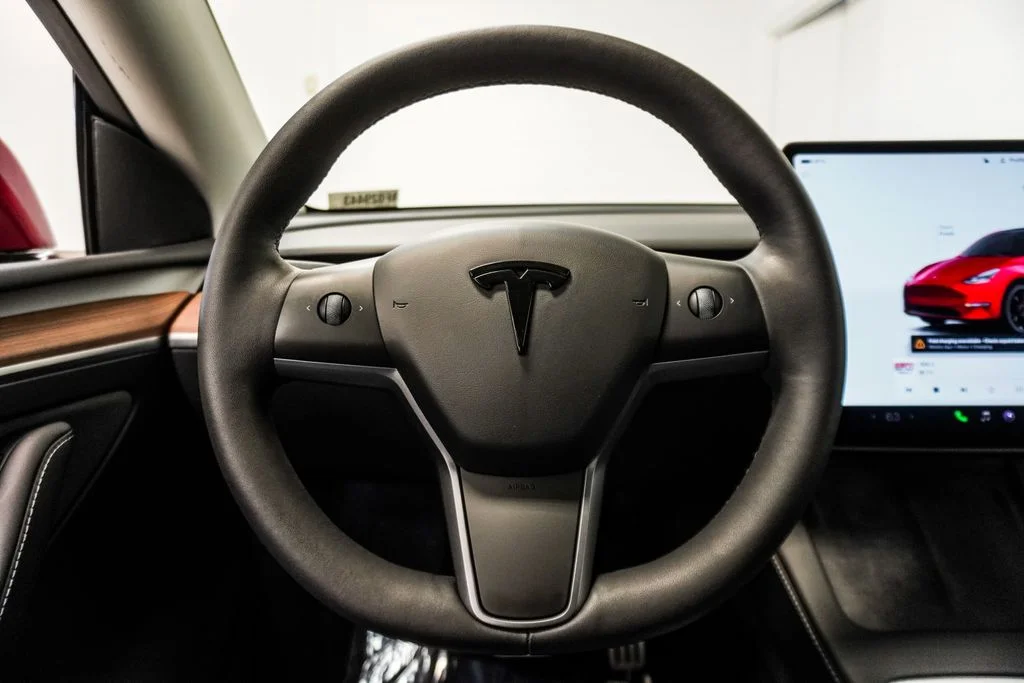 Used 2024 Red Tesla Performance image 14