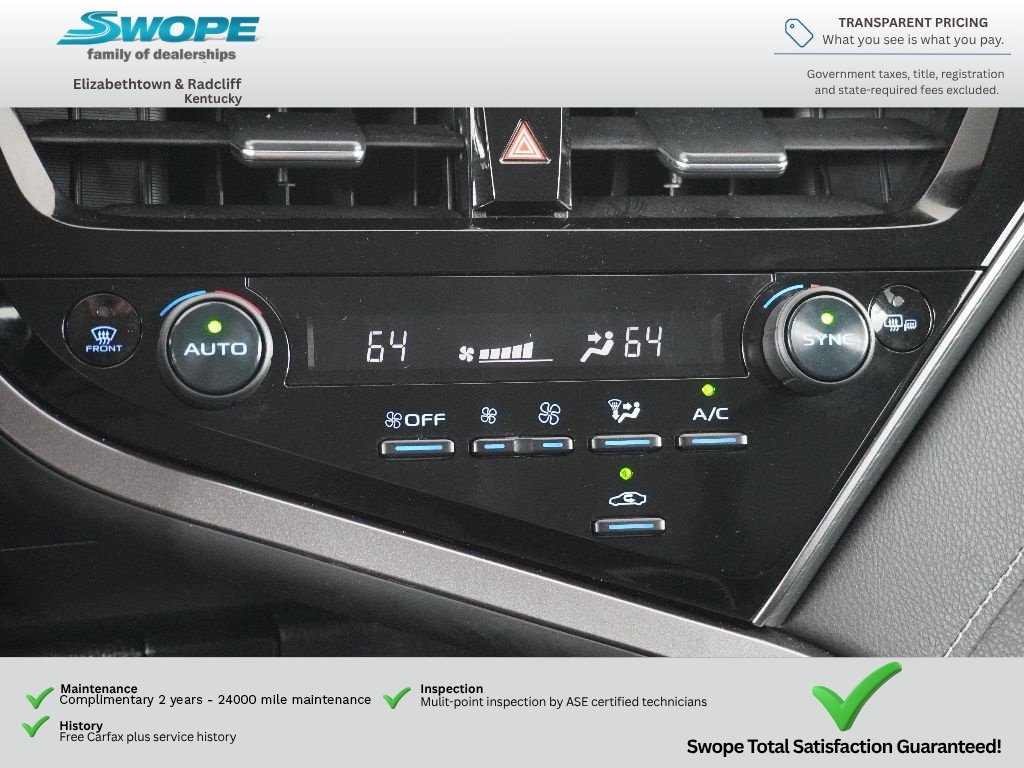 Used 2023 Reservoir Blue Toyota SE Nightshade image 20