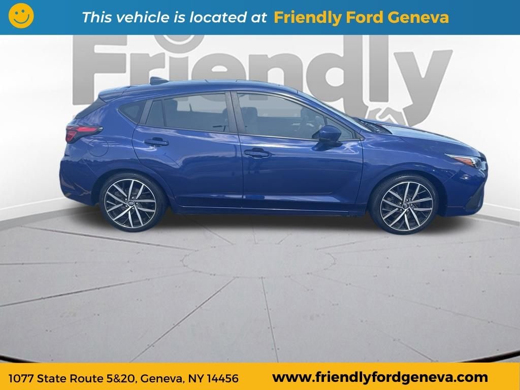 Used 2024 Blue Subaru Sport image 4