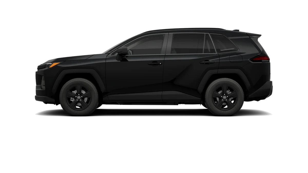 New 2026 Midnight Black Metallic Toyota LE image 4