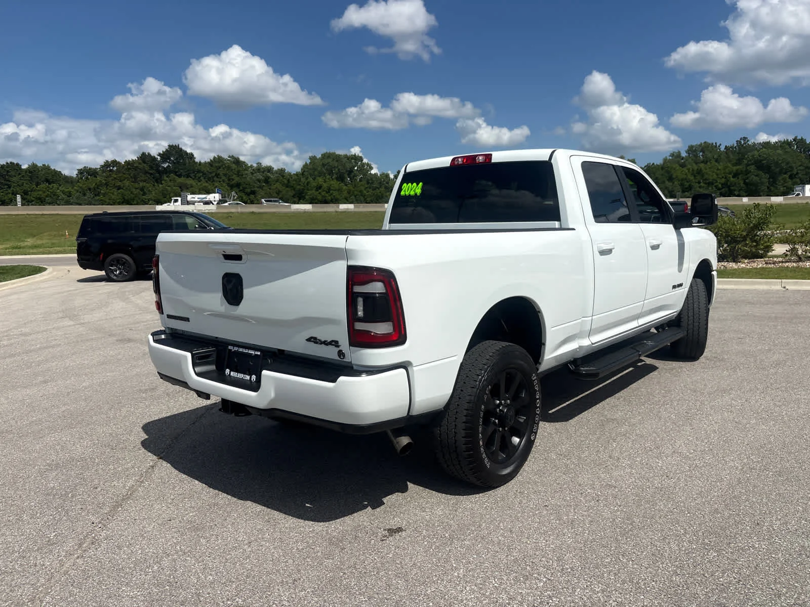 Used 2024 Bright White Clearcoat Ram Big Horn image 10