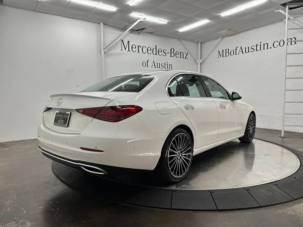 New 2026 White Mercedes-Benz C 300 image 7