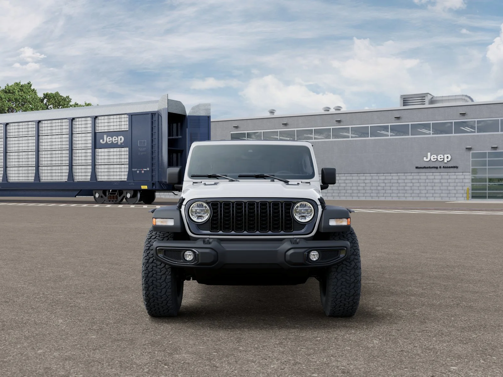 New 2026 Bright White Clearcoat Jeep Willys image 7
