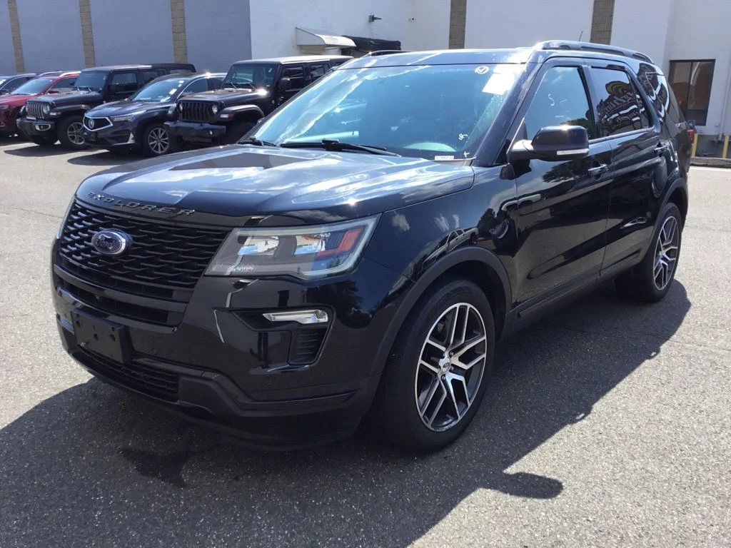 Used 2019 Black Ford Sport image 2