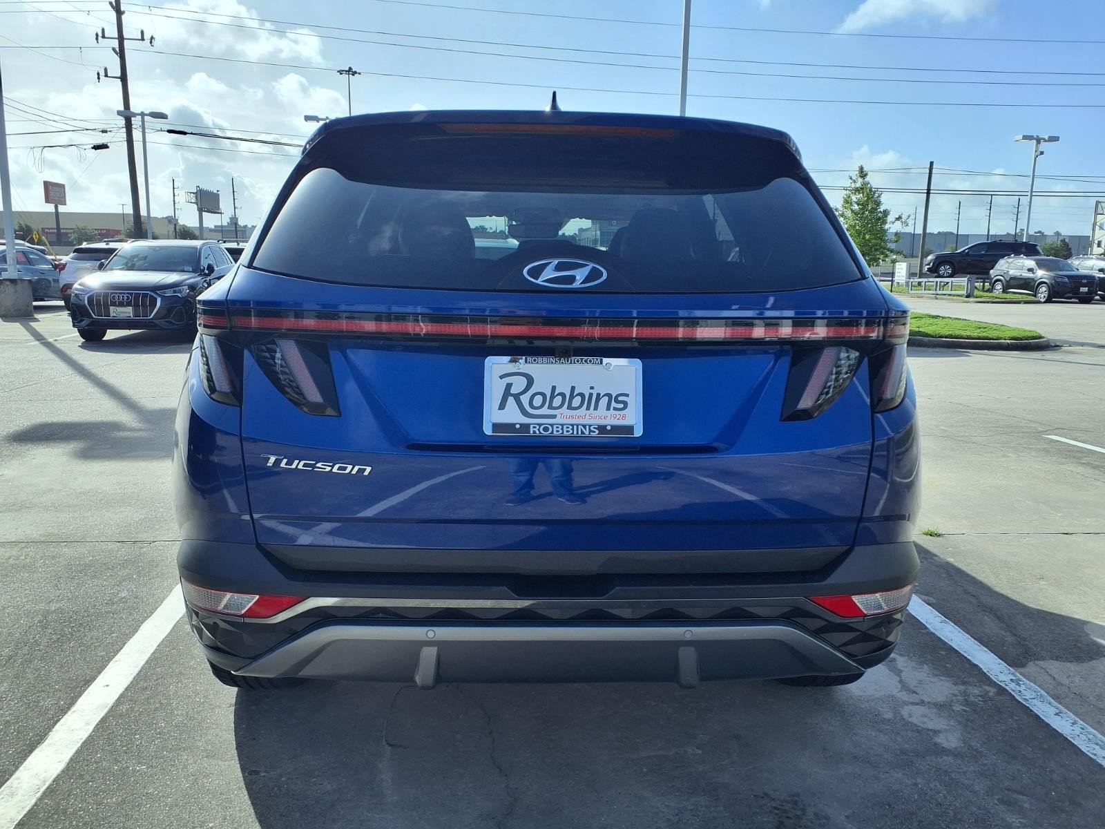 2022 Hyundai Tucson Limited Blue at Robbins Nissan
