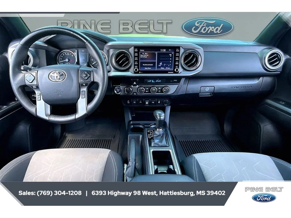 Used 2023 Electric Lime Metallic Toyota TRD Sport image 14