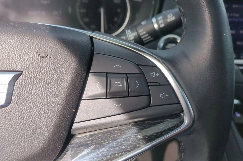 Used 2023 Stellar Black Metallic Cadillac Premium Luxury image 27
