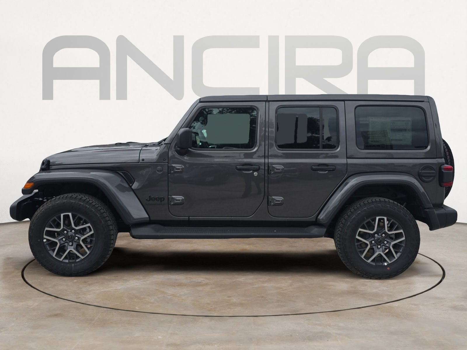 New 2026 Granite Crystal Metallic Clearcoat Jeep Sahara image 7