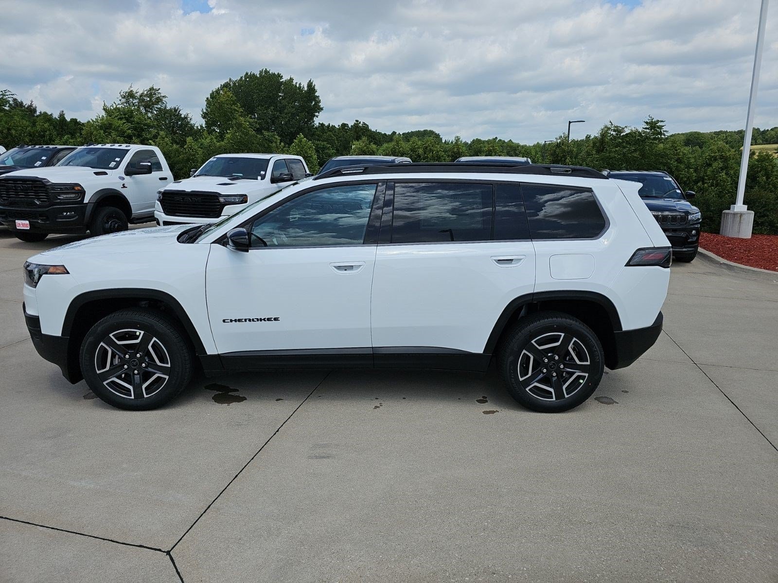 New 2026 Bright White Clearcoat Jeep Limited image 2