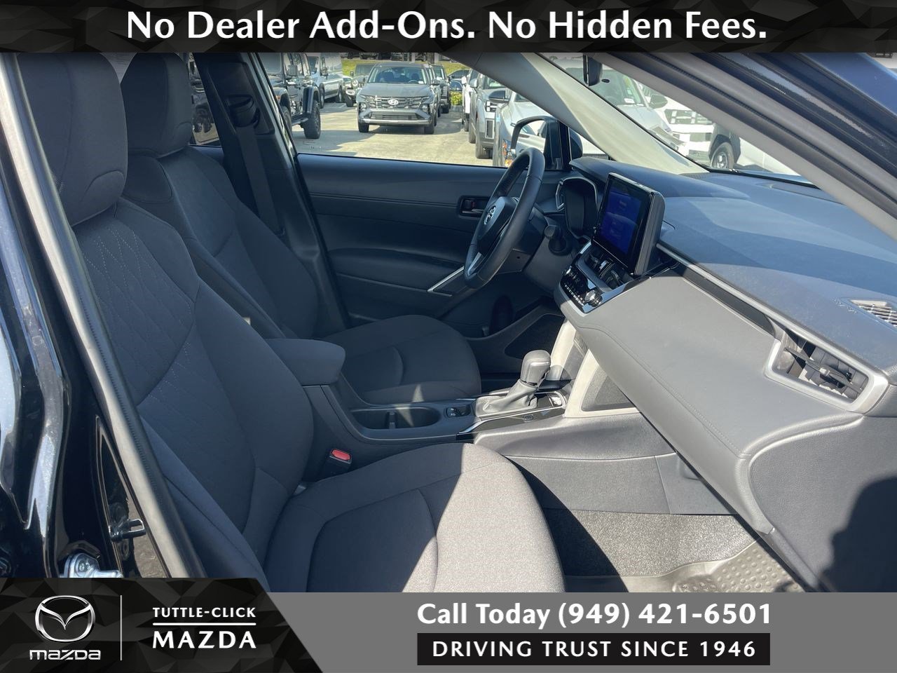 Used 2025 JET BLACK Toyota LE image 16