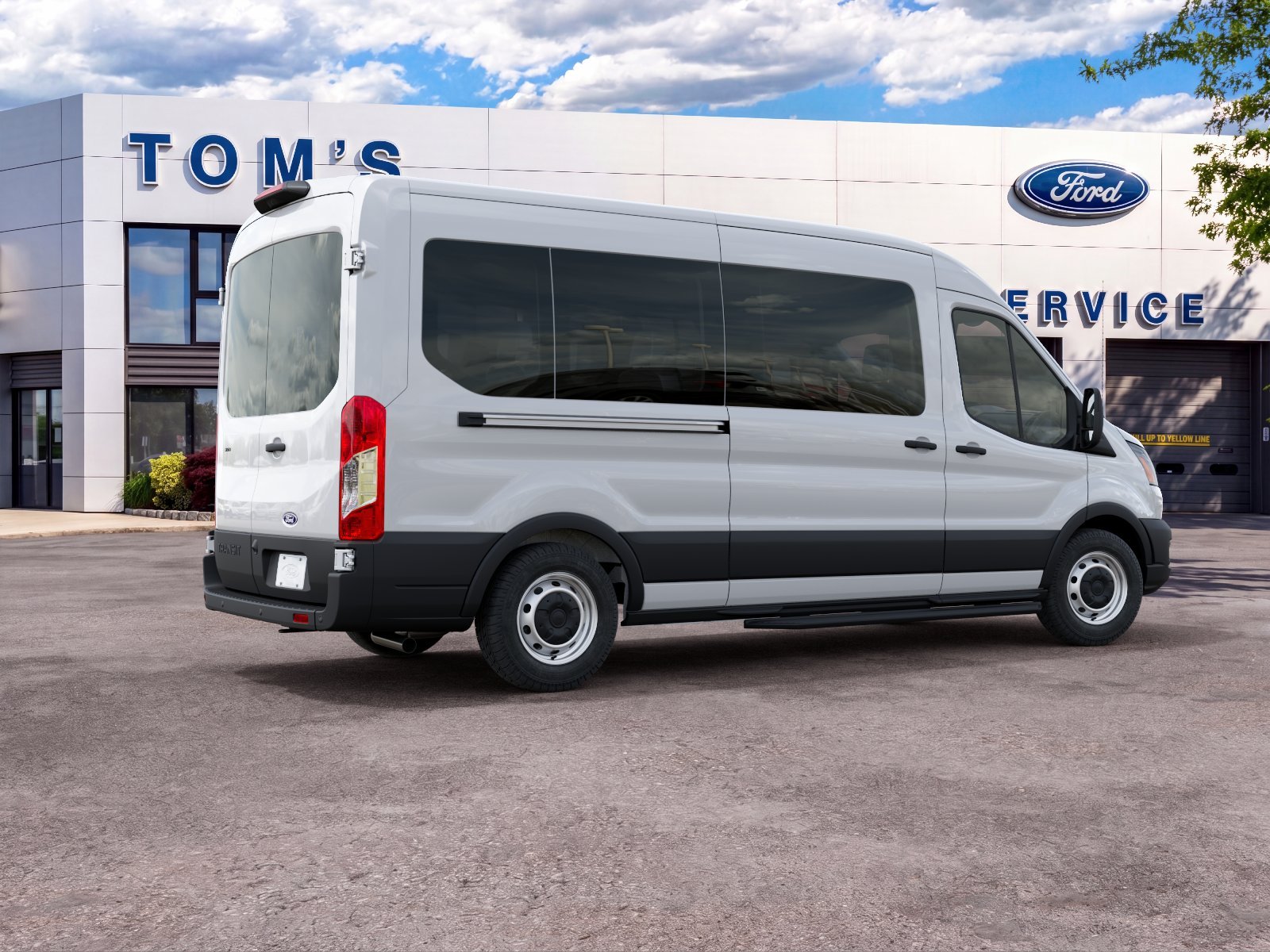 New 2027 Oxford White Ford Passenger Van XL image 6