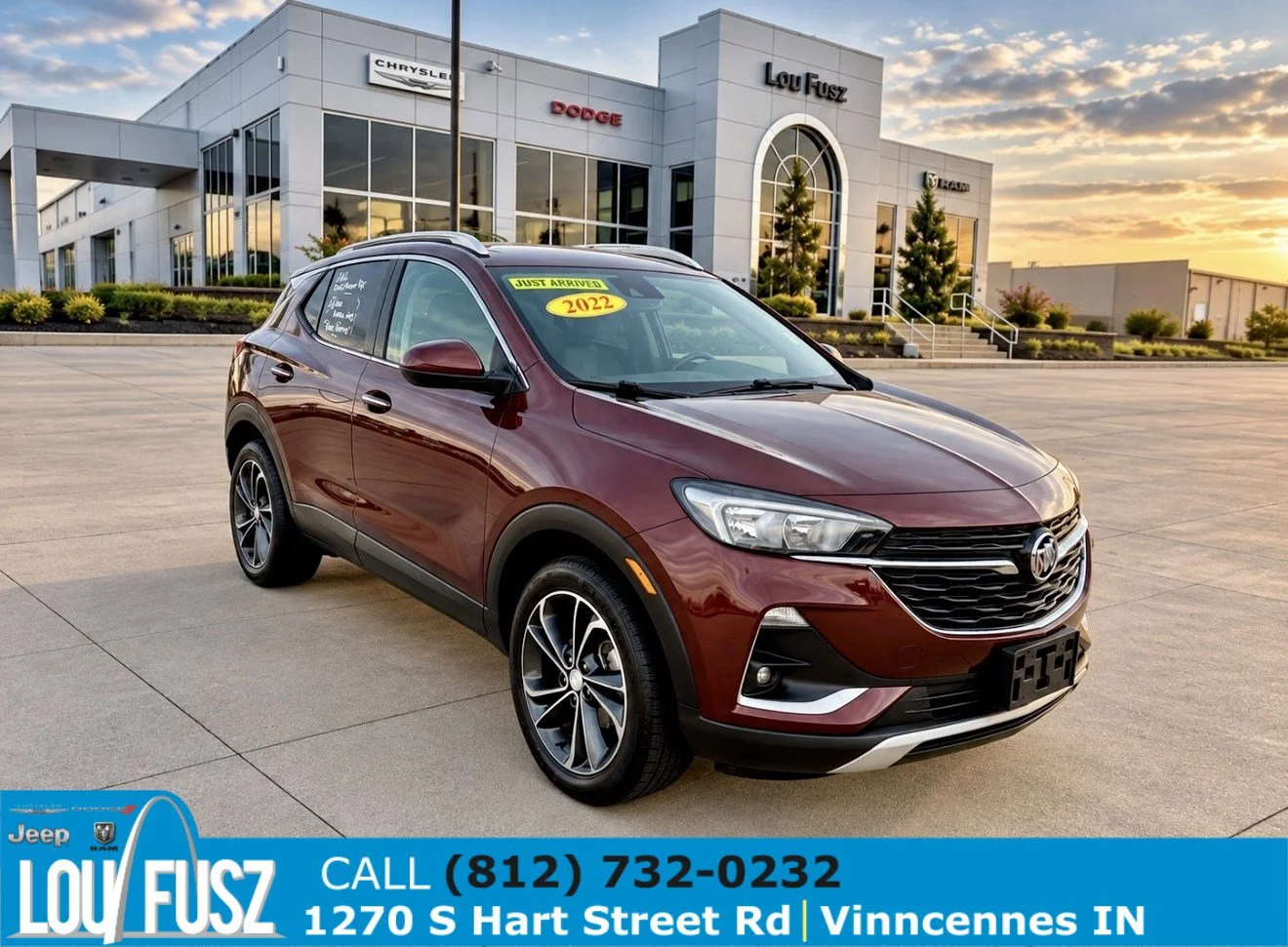 Used 2022 Rosewood Metallic Buick Select image 1