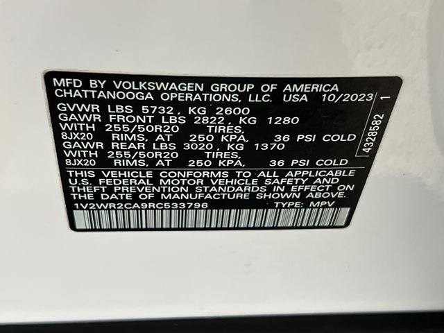Certified Used 2024 White Volkswagen 2.0T SE w/Technology image 29
