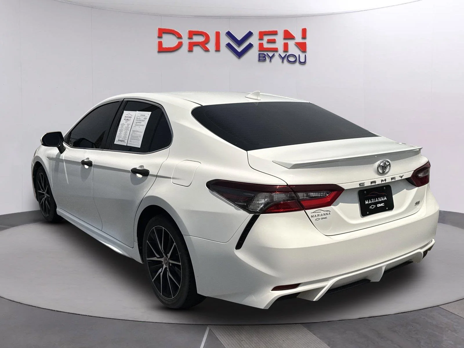 Used 2021 Super White Toyota SE Nightshade image 6