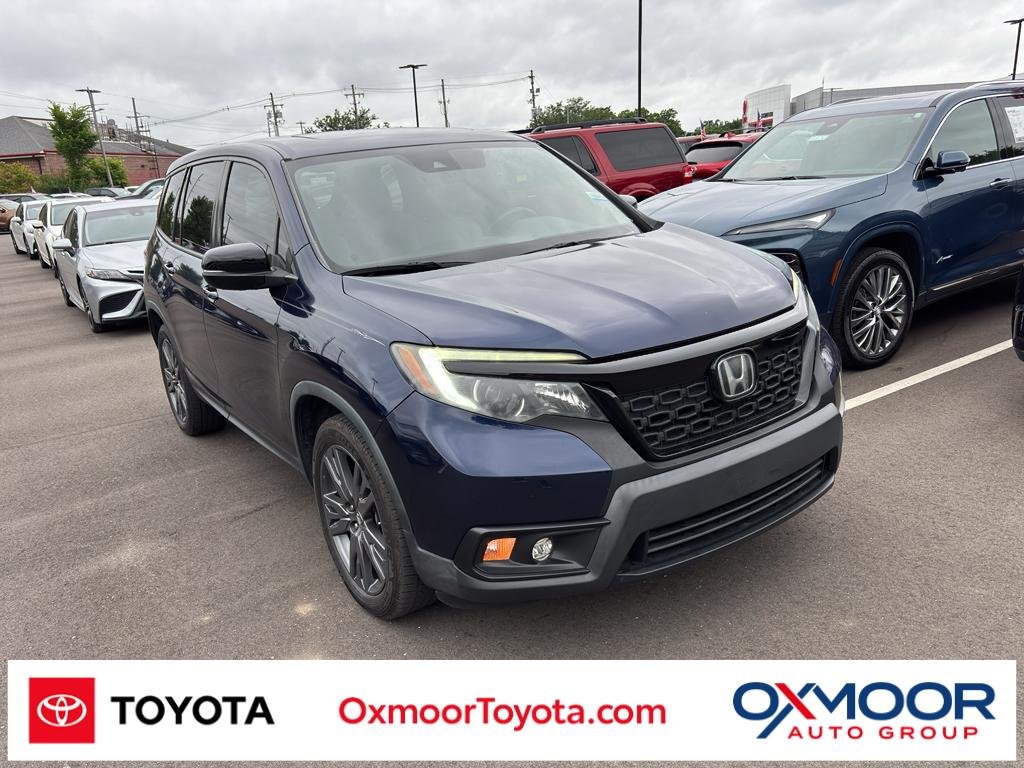 Used 2020 Obsidian Blue Pearl Honda EX-L image 1