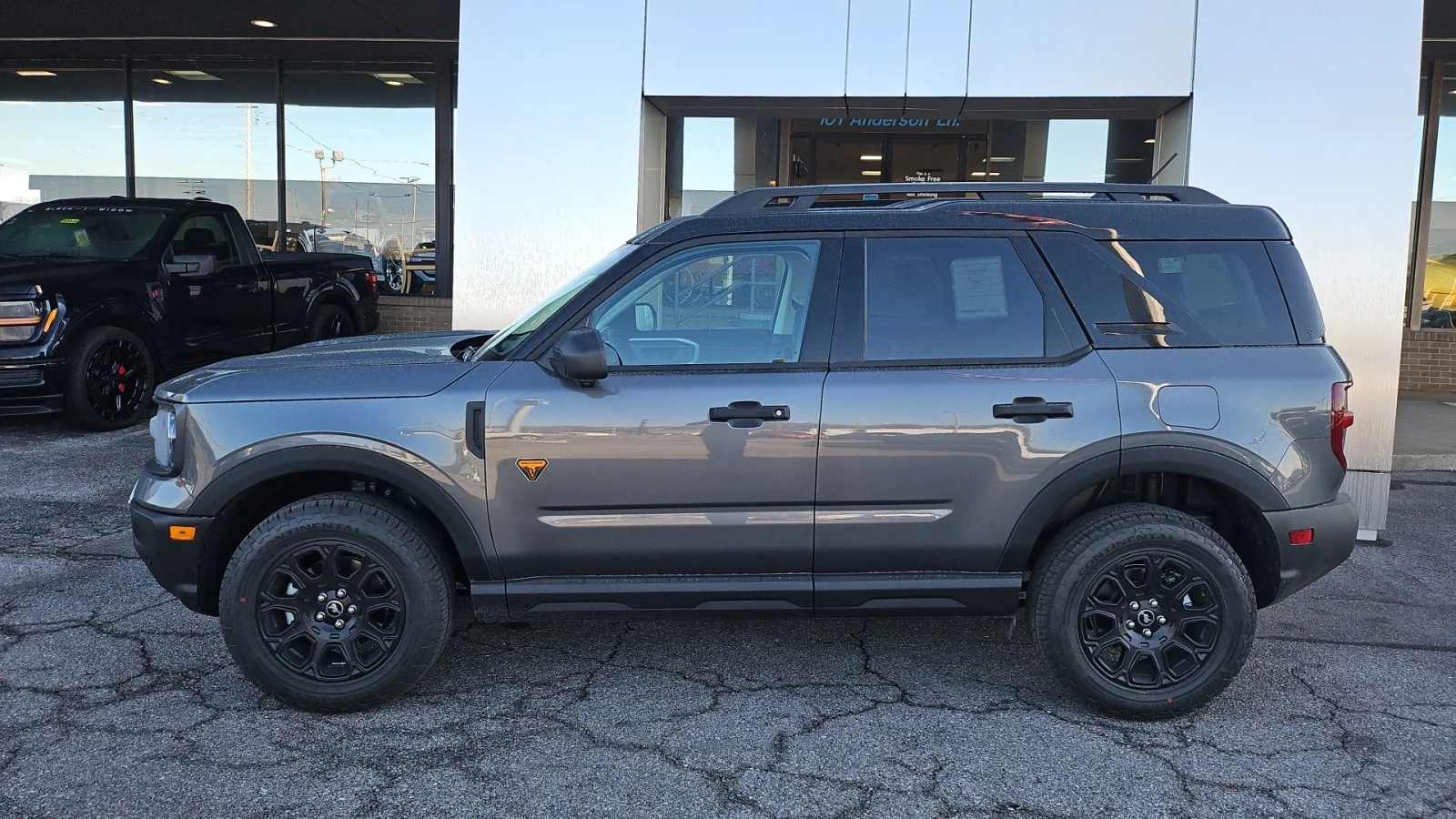 New 2025 Carbonized Gray Metallic Ford Badlands 4WD image 3