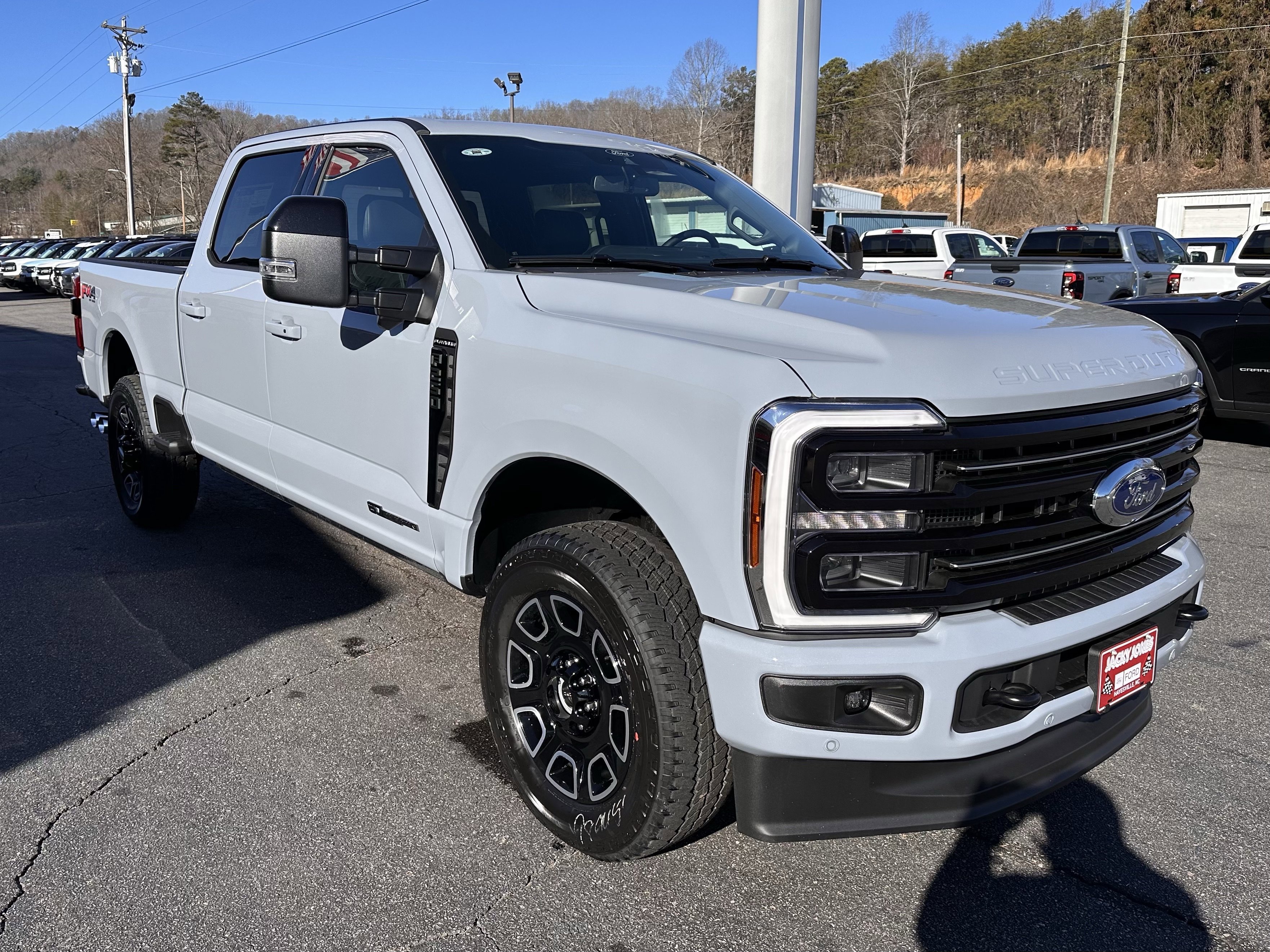 New 2026 Glacier Gray Metallic Tri-Coat Ford F-250® Platinum® image 4