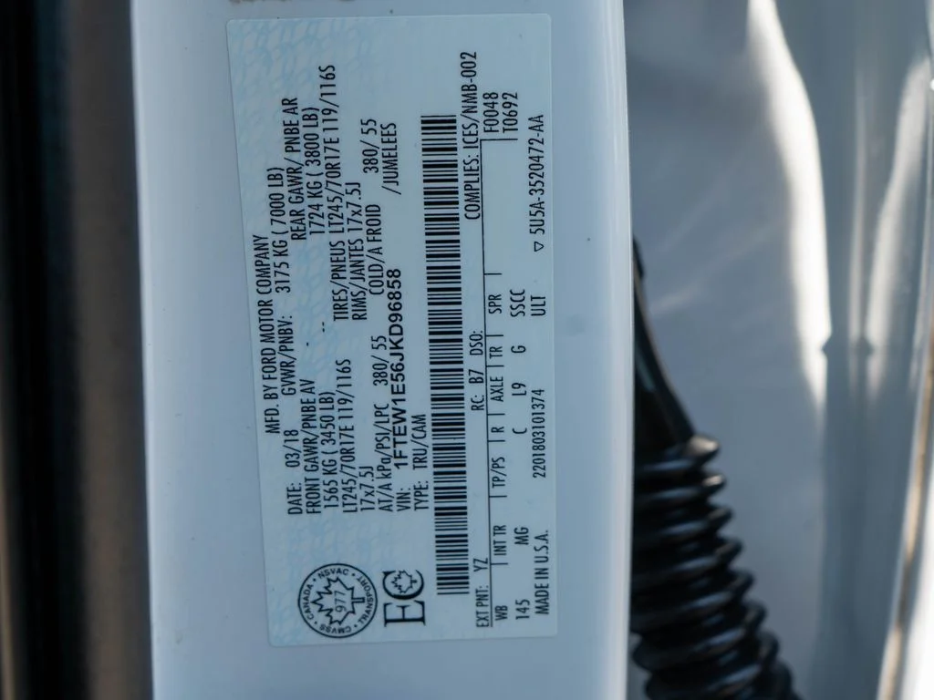 Used 2018 White Ford XLT image 36