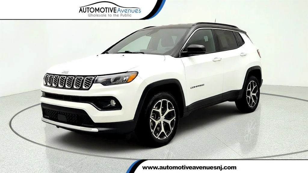 Used 2024 Bright White Clearcoat Jeep Limited 4x4 image 1