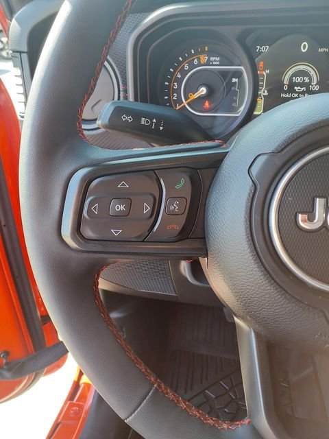 Used 2024 Red Clearcoat Jeep Rubicon image 23