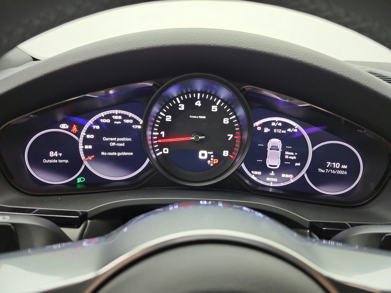Used 2023 Moonlight Blue Metallic Porsche Platinum Edition image 11