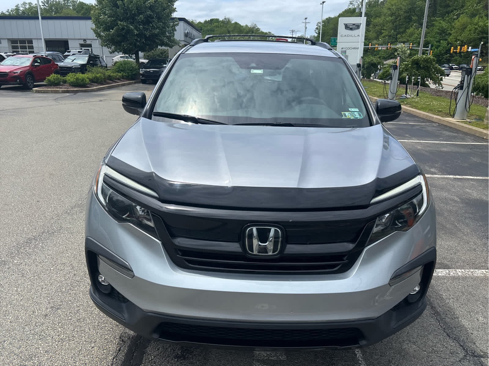 Used 2022 Lunar Silver Metallic Honda Sport image 2