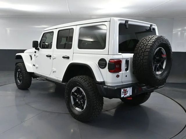 Used 2019 White Jeep Unlimited Rubicon image 6