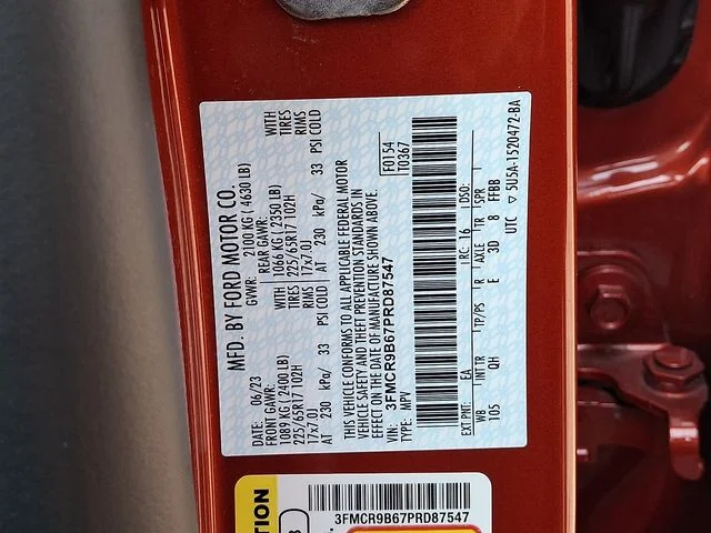 Used 2023 Chili Pepper Red Ford Big Bend image 26