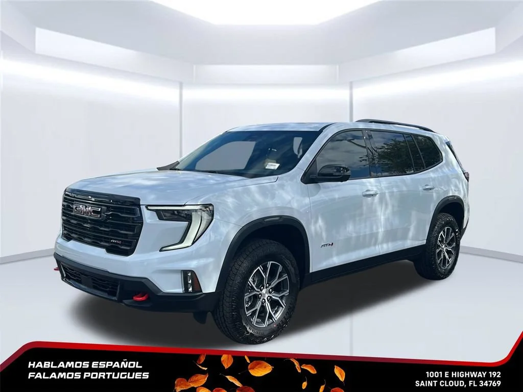New 2026 Glacier White Tricoat GMC AT4 image 2