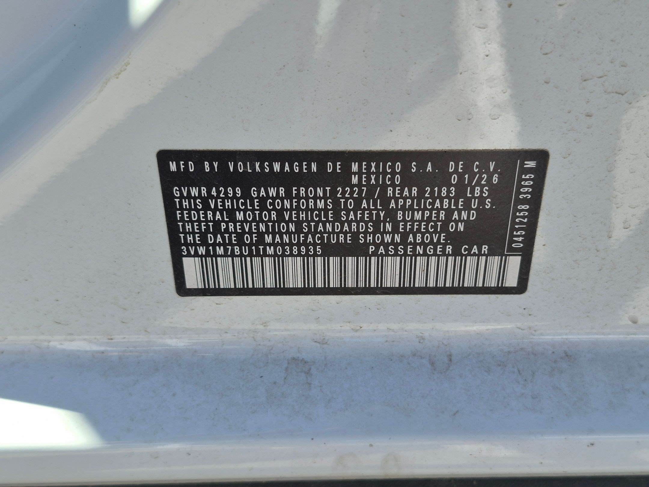 New 2026 White Volkswagen Autobahn image 16