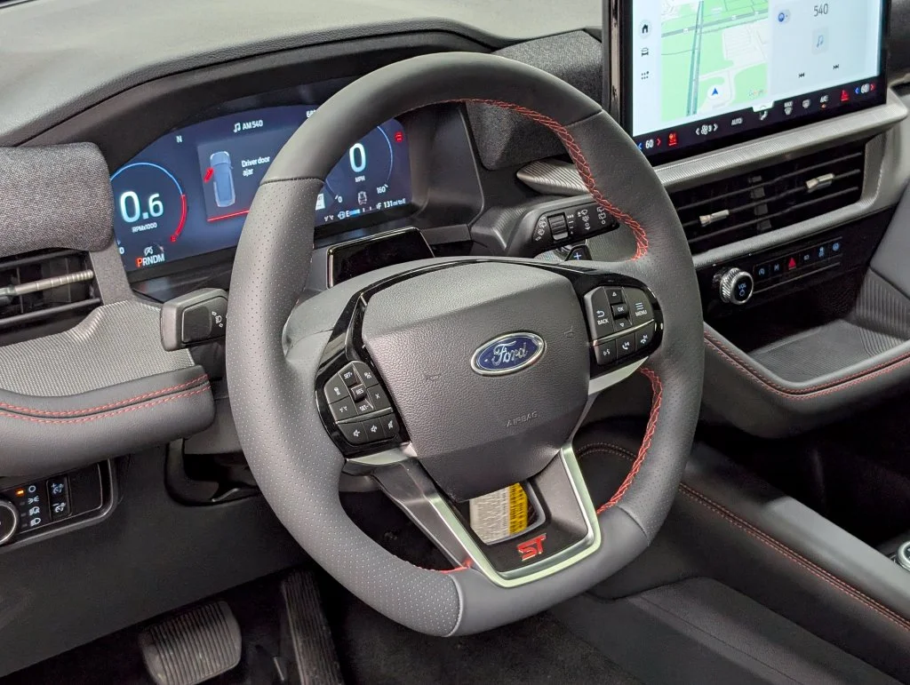 New 2027 Agate Black Metallic Ford ST image 9