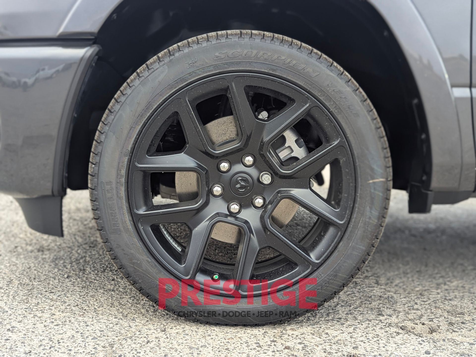 New 2026 Granite Crystal Metallic Clear-Coat Exterior Paint RAM Laramie image 9