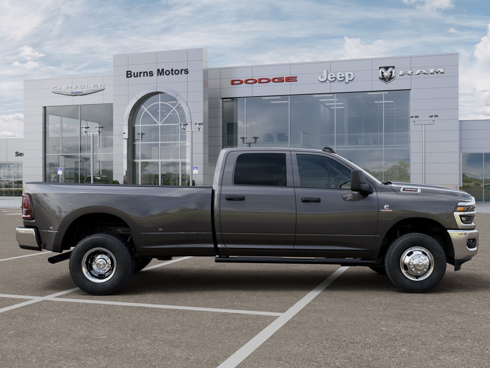 New 2026 Granite Crystal Metallic Clear-Coat Exterior Paint RAM Tradesman Dually image 21