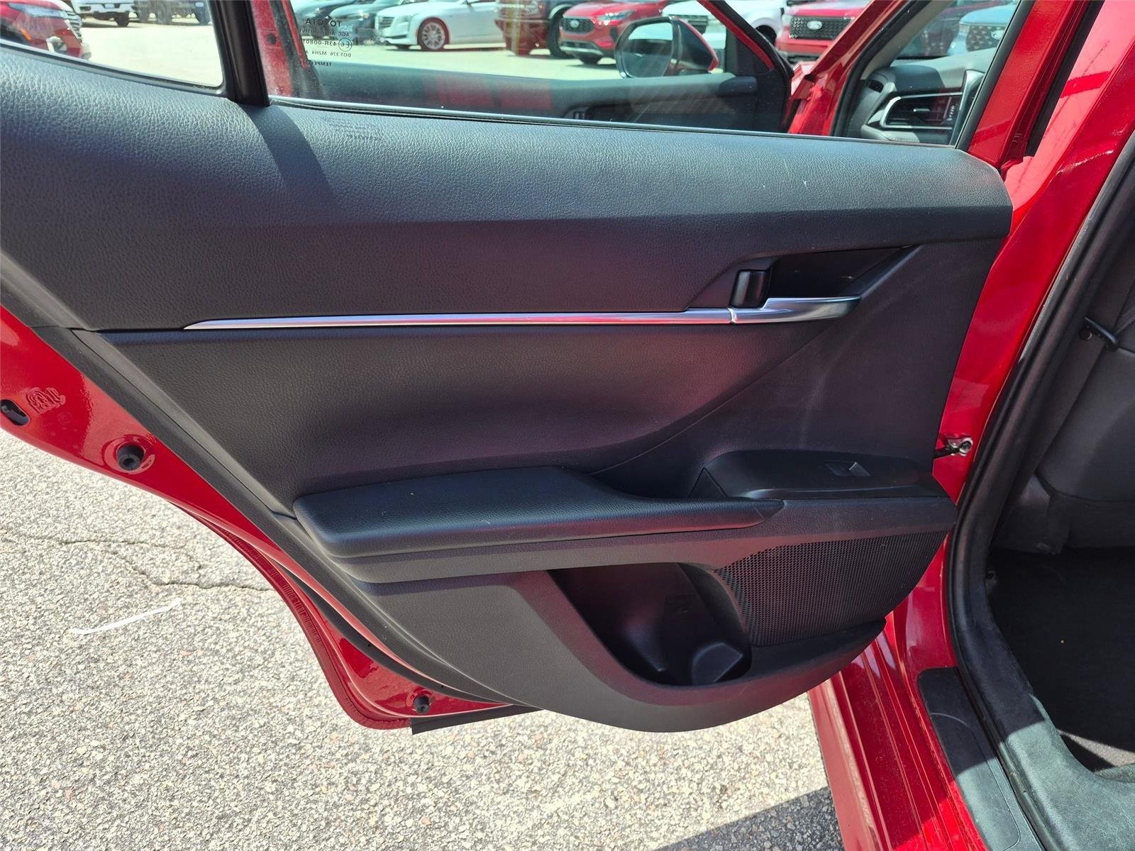 Used 2024 Supersonic Red Toyota SE image 26