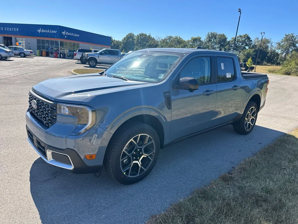 New 2026 Azure Gray Metallic Tri-Coat Ford Lariat® image 3