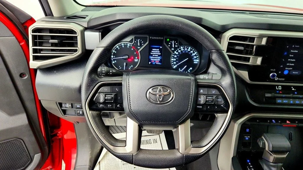 Used 2024 Supersonic Red Toyota SR5 CrewMax 5.5