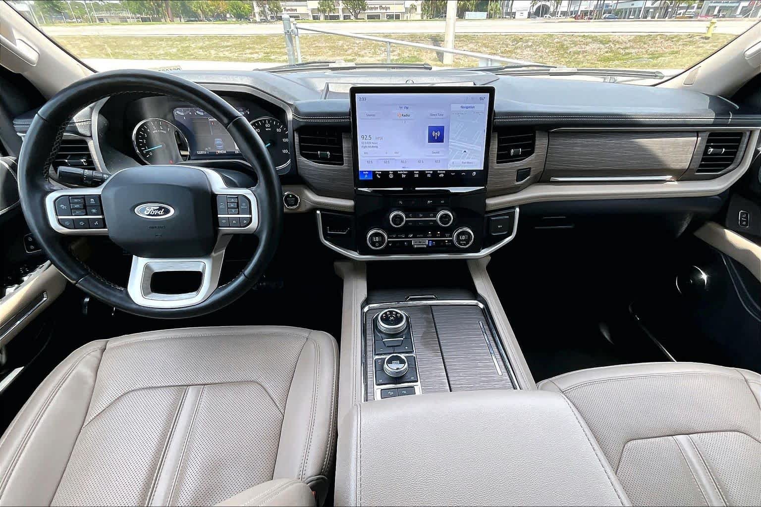 Used 2024 Dark Matter Gray Metallic Ford Limited image 24